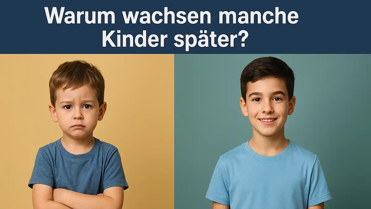 Warum wachsen manche Kinder später?